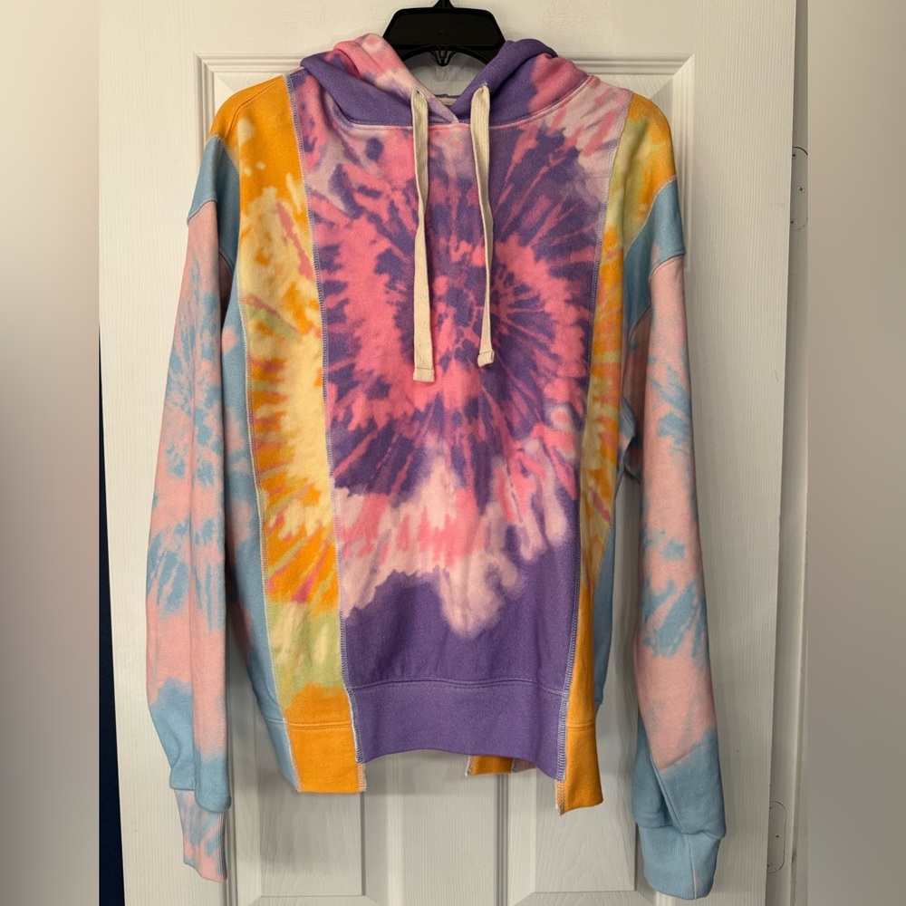 Pistola Kaleidoscope Hoodie Sweatshirt Women’s Purple Tie Dye Size Small & Large - Picture 4 of 12